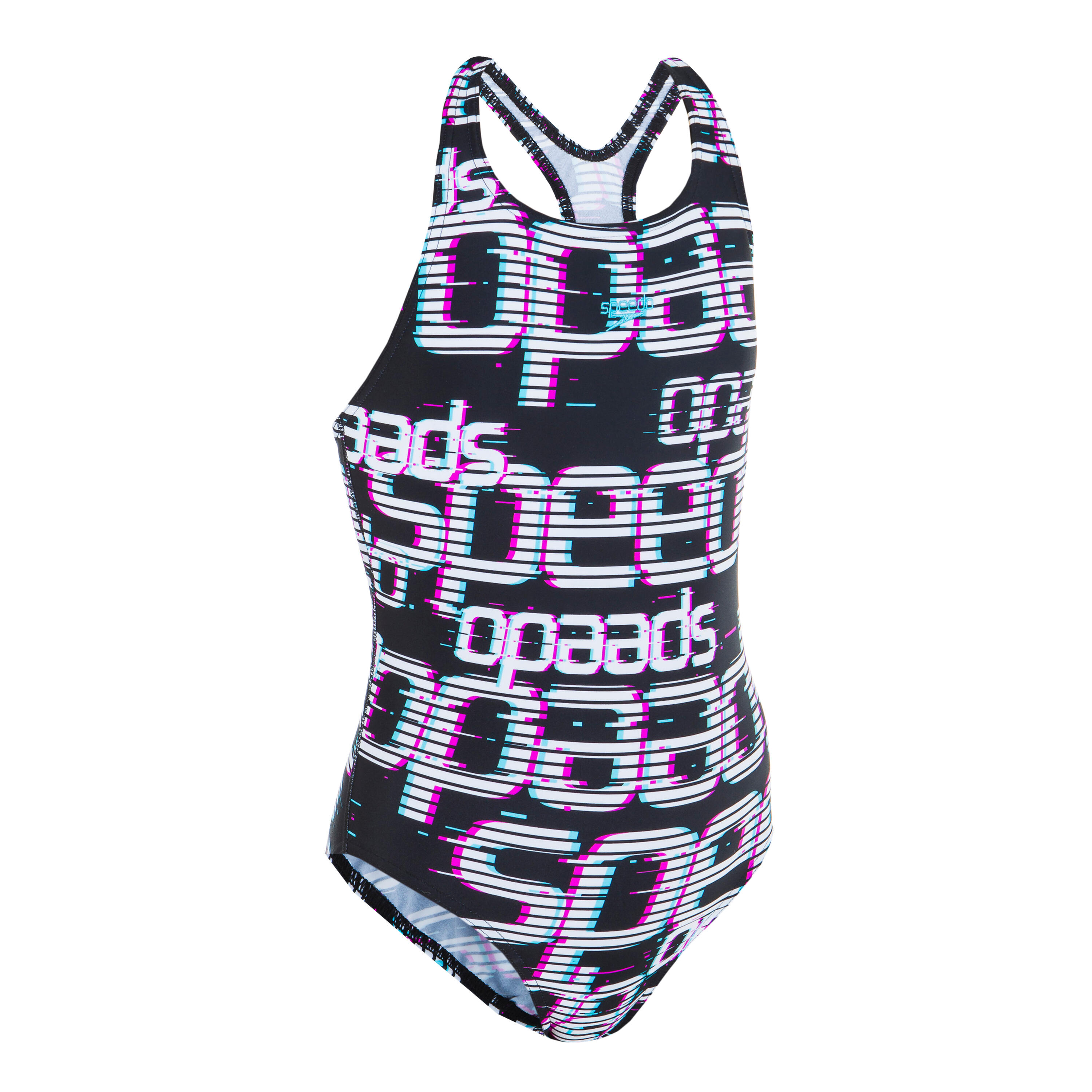 Girls’ One-Piece Swimsuit Speedo Medallist - Black 5/5