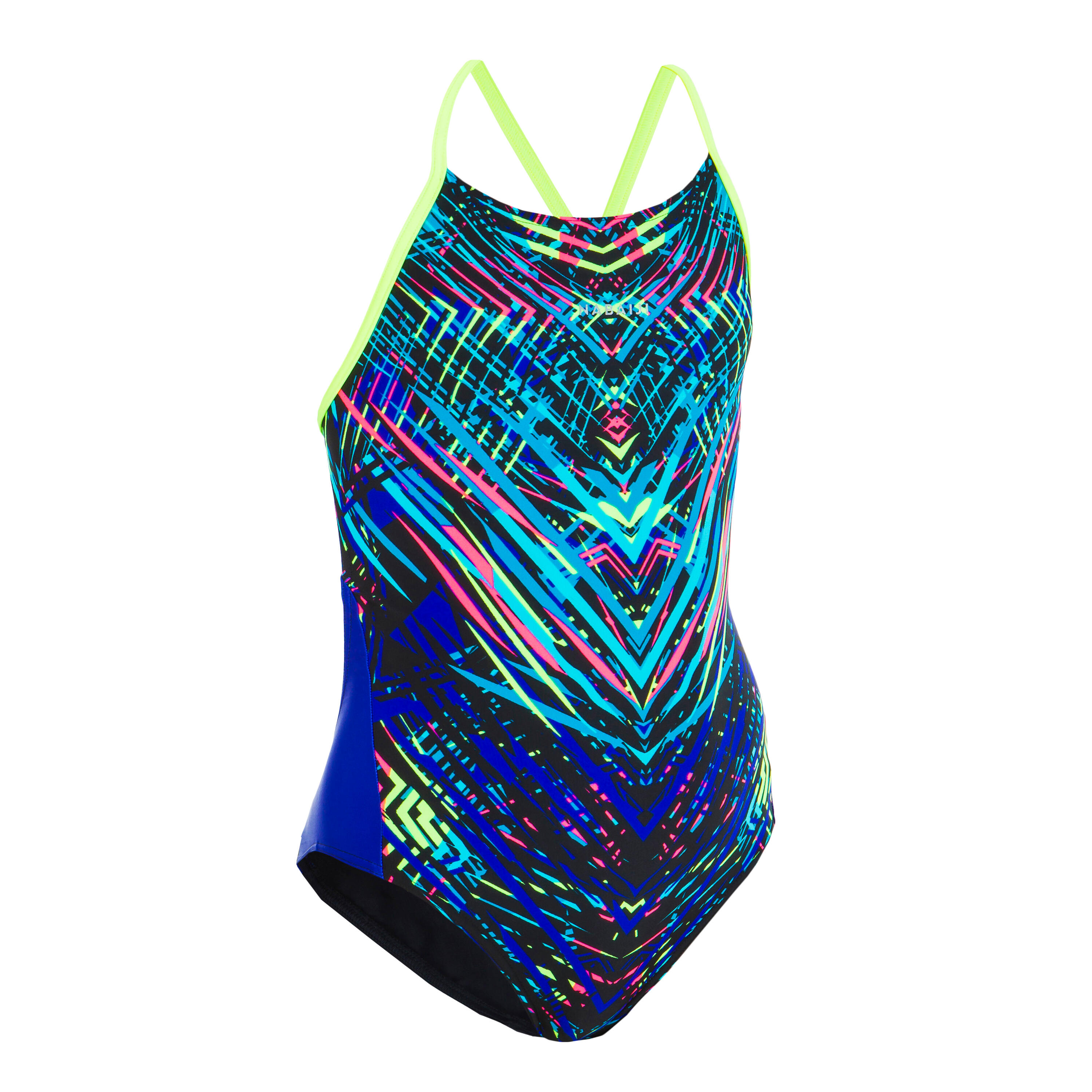 Girl’s Lexa fuxen one-piece swimsuit chlorine-resistant yellow 5/5