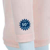 Baby Long Sleeve UV-protection T-shirt - Pink