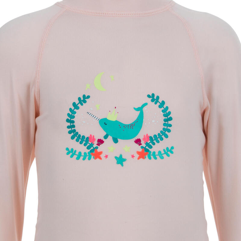 Baby long-sleeve UV-protection T-Shirt - Pink