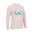 T-shirt anti UV bébé manches longues rose