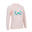 UV-Shirt langarm Babys/Kleinkinder rosa 