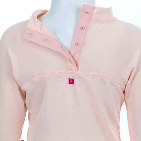 Baby Long Sleeve UV-protection T-shirt - Pink