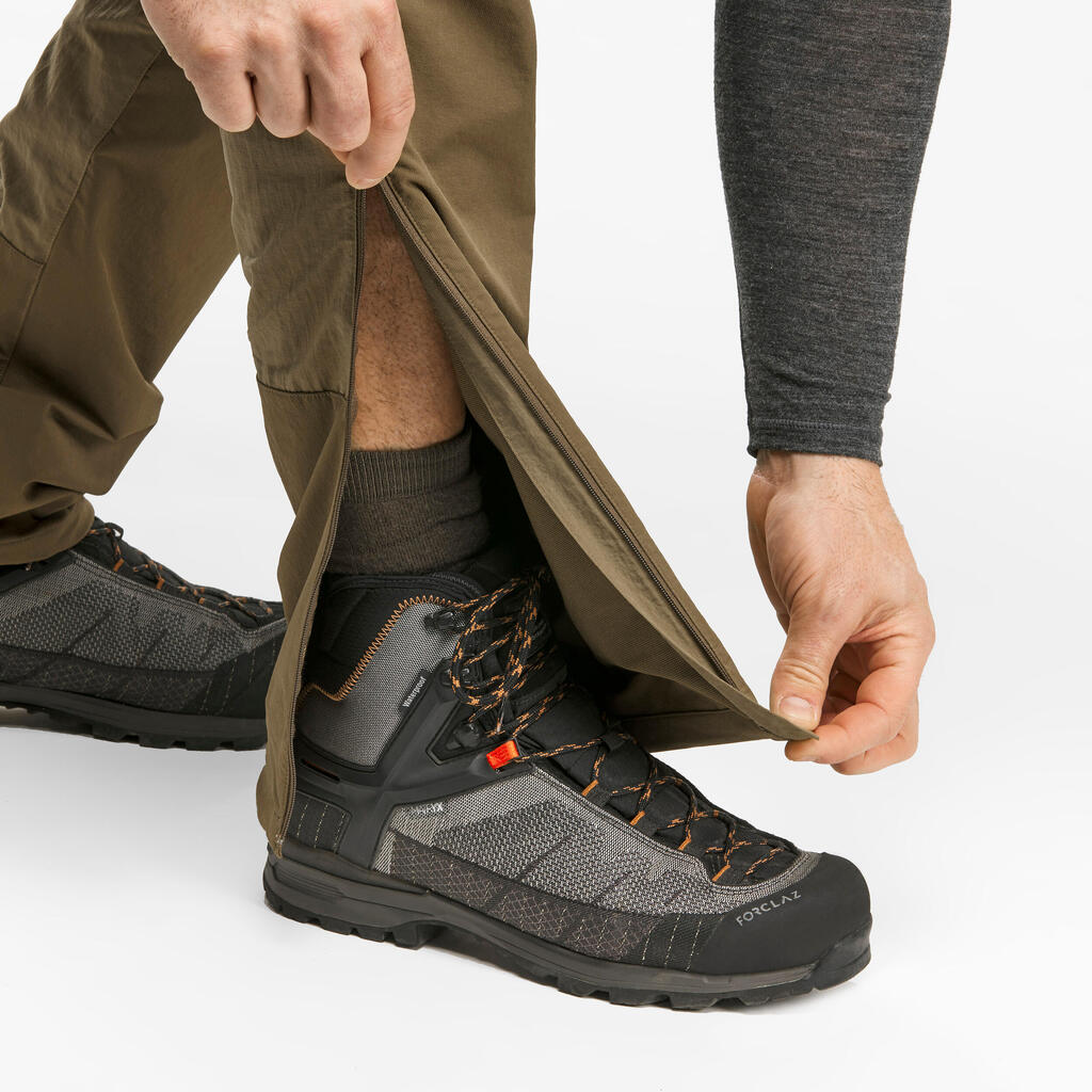 Pantalón de trekking convertible 2 en 1 y resistente para hombre MT500