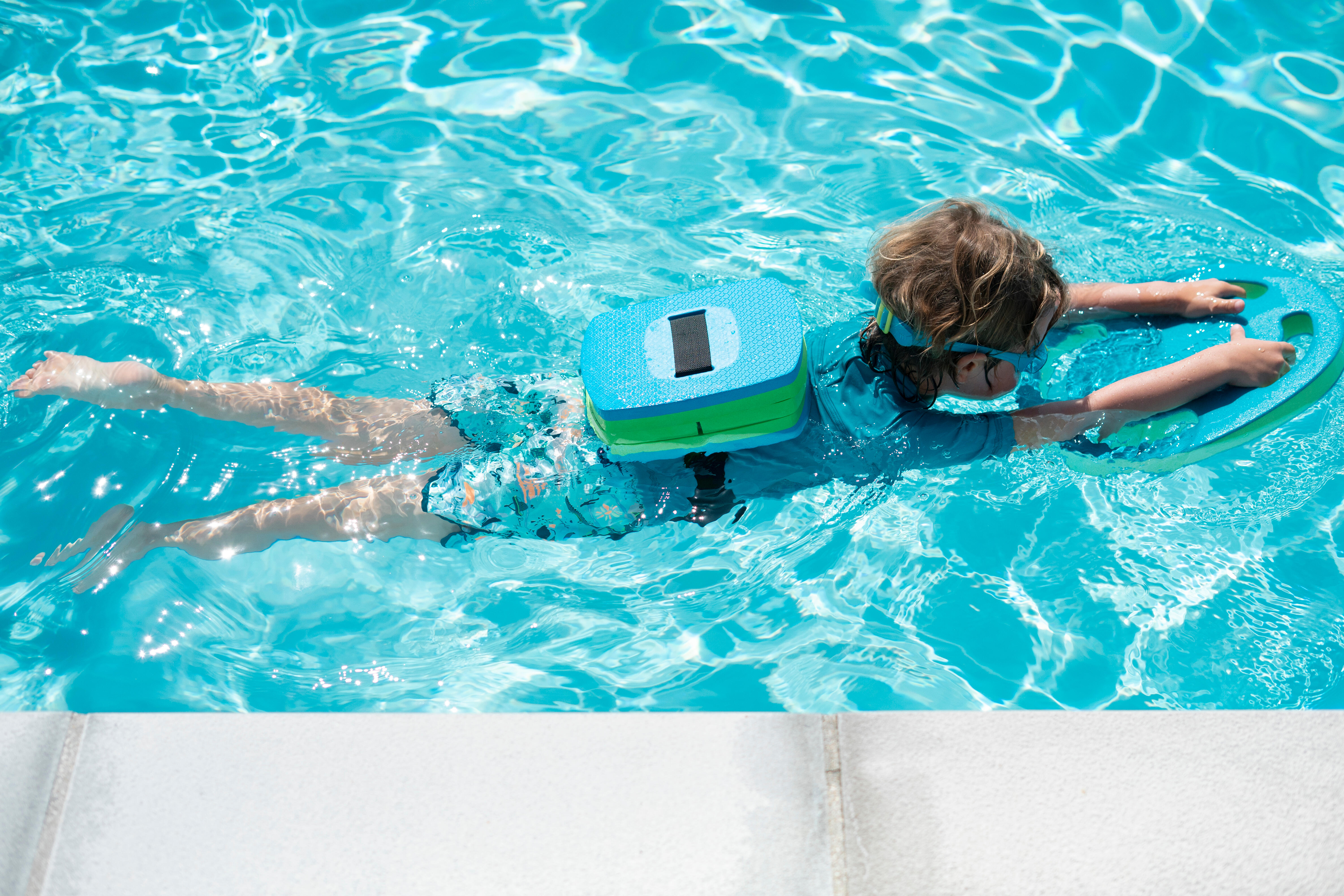 Kids' Swimming Foam Kickboard 15 to 30 kg - NABAIJI