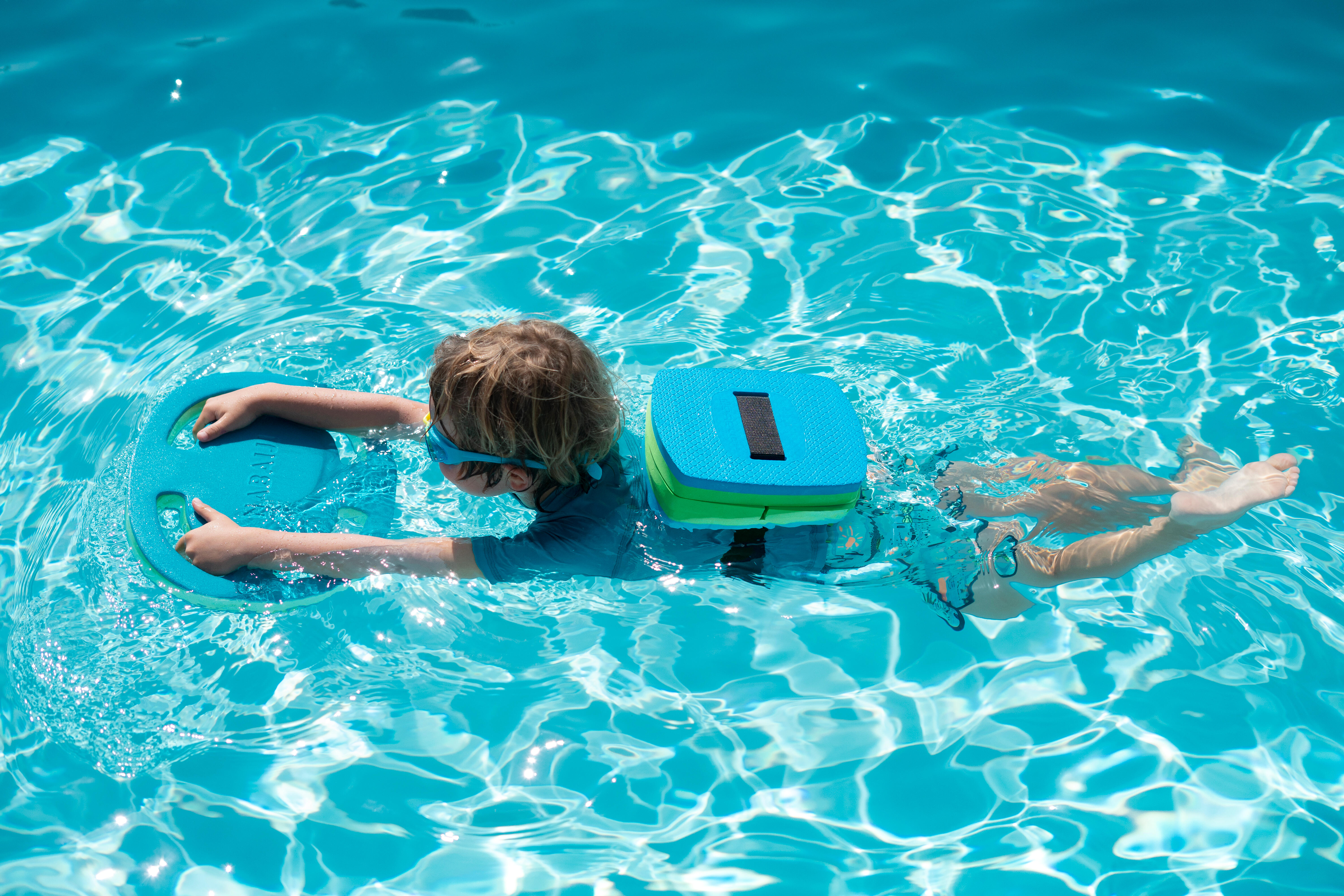 Kids' Swimming Foam Kickboard 15 to 30 kg - NABAIJI