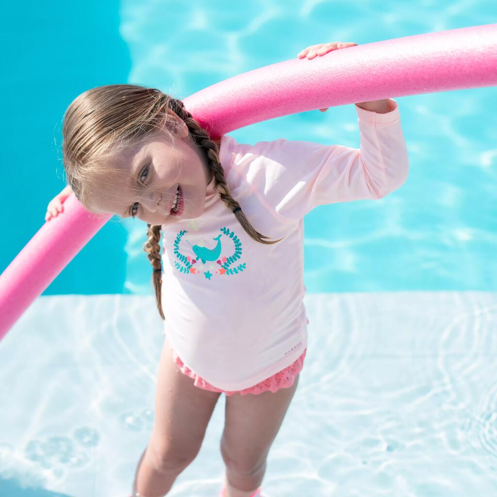 Foam swimming pool noodle 118 cm - pink 