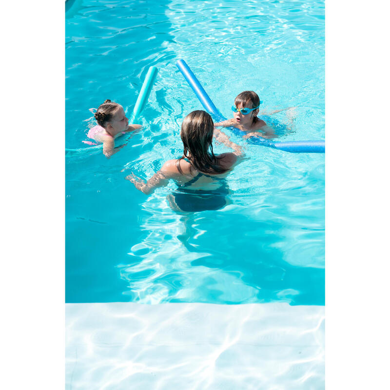 Frite piscine en mousse bleu - taille 160 cm