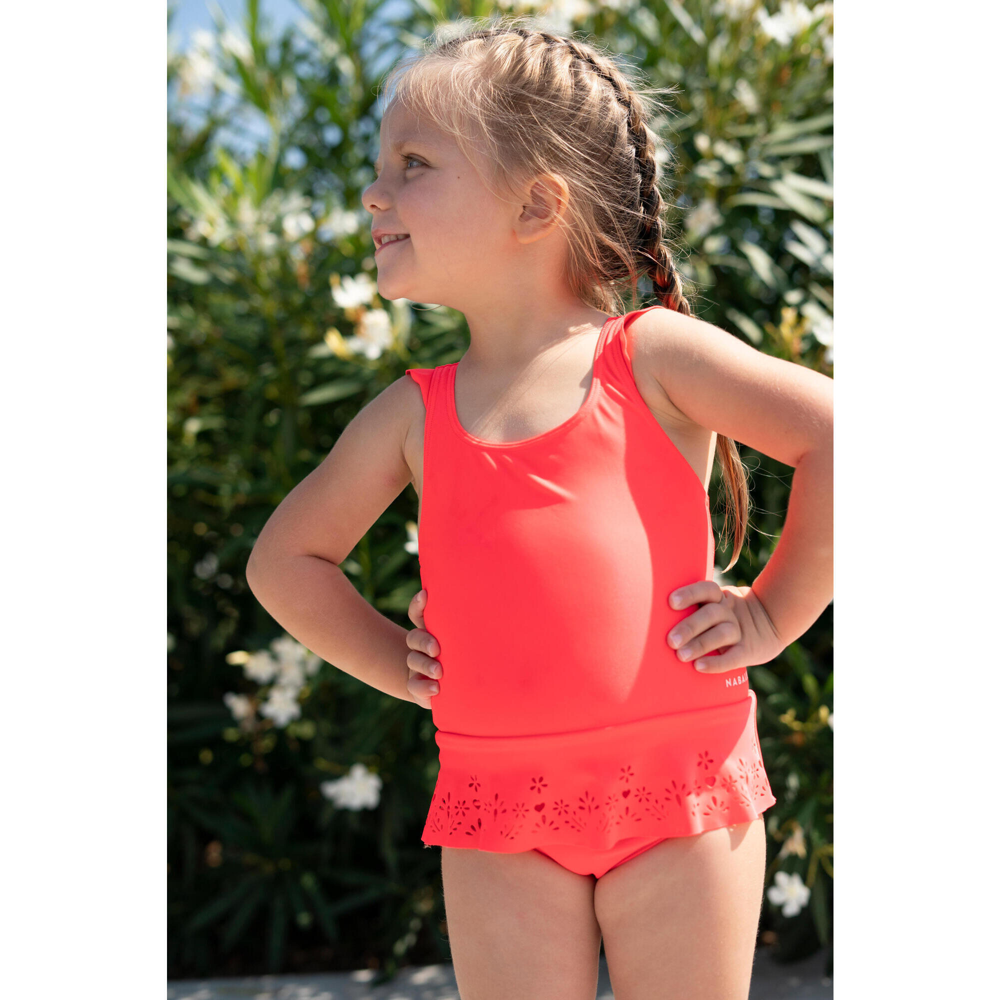 maillot de bain jupette fille