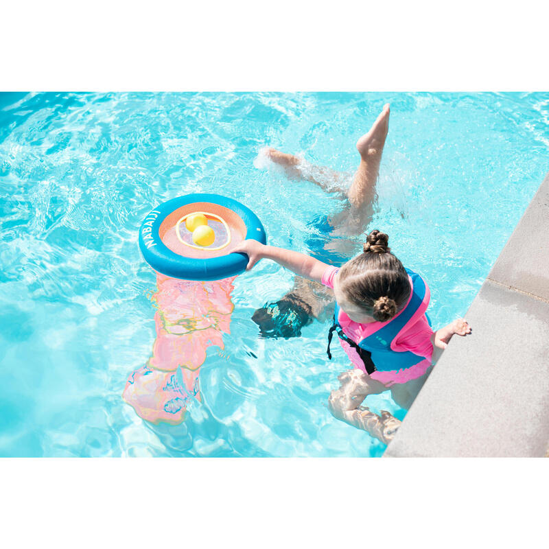 Vízi játék merüléshez labdával és célzóhálóval - Tiball