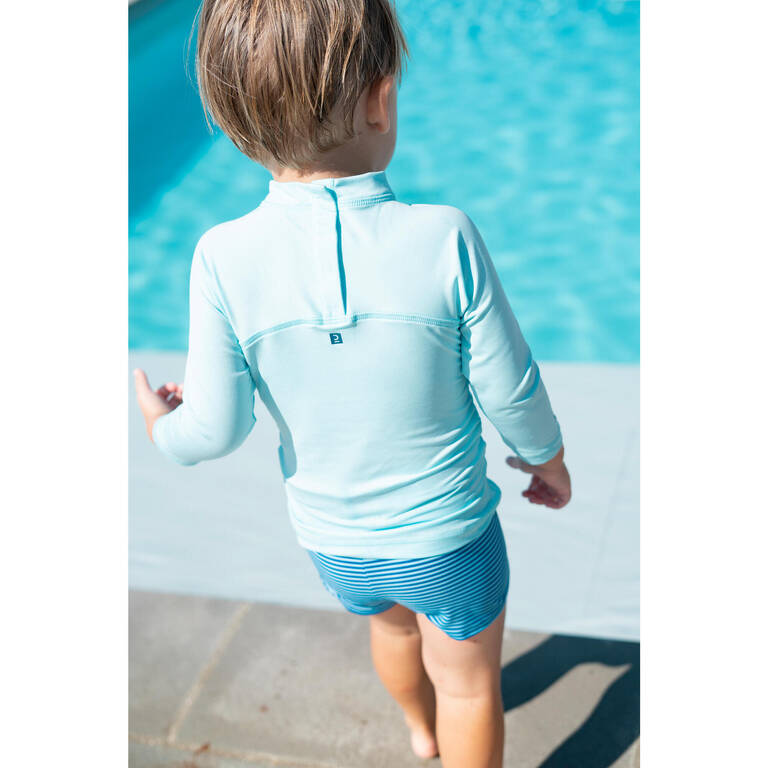 Baby long-sleeve UV-protection T-Shirt - Blue