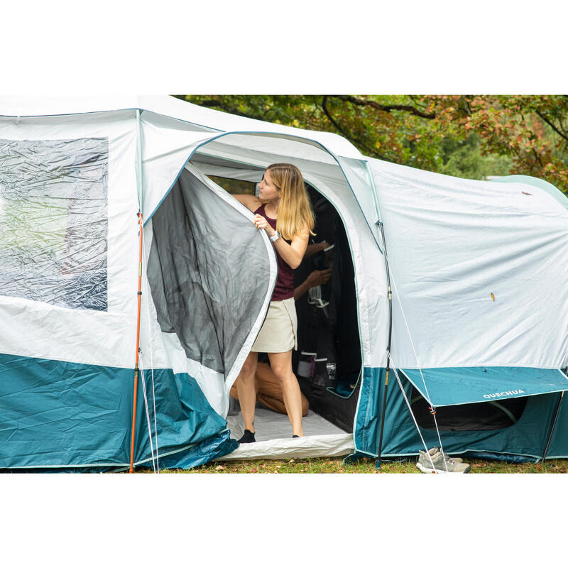 Cort cu bețe camping ARPENAZ 6.3 Fresh&Black 6 Persoane 3 Camere