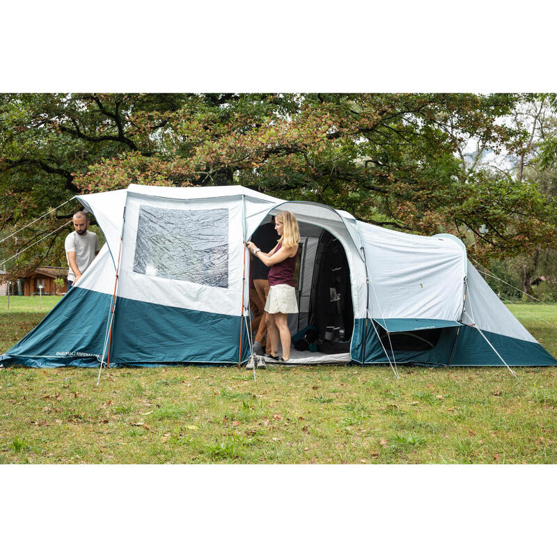 Cort cu bețe camping ARPENAZ 6.3 Fresh&Black 6 Persoane 3 Camere