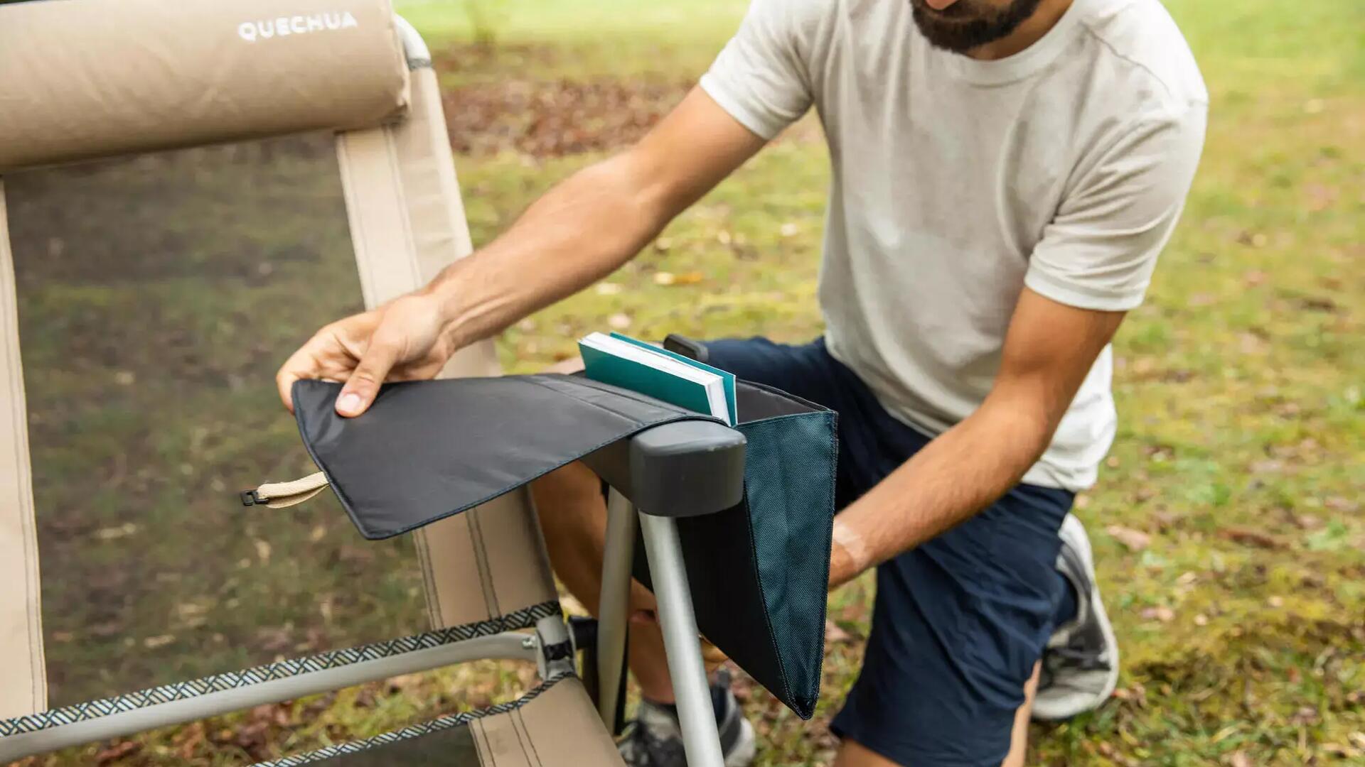 porte objet chaise camping