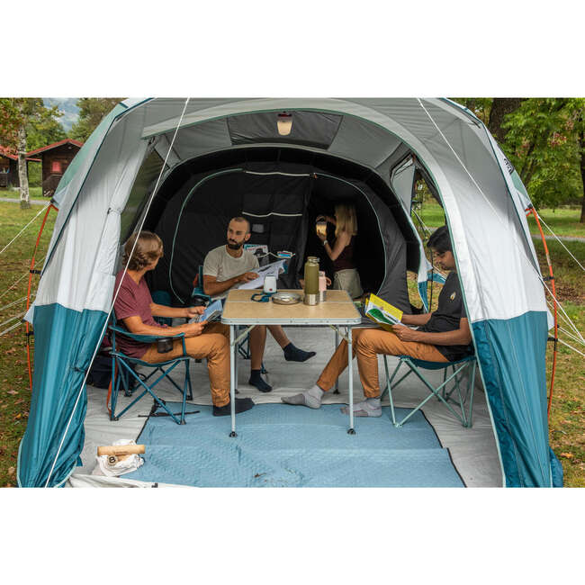 Katlanır Kamp Sandalyesi Mavi BASIC QUECHUA Decathlon