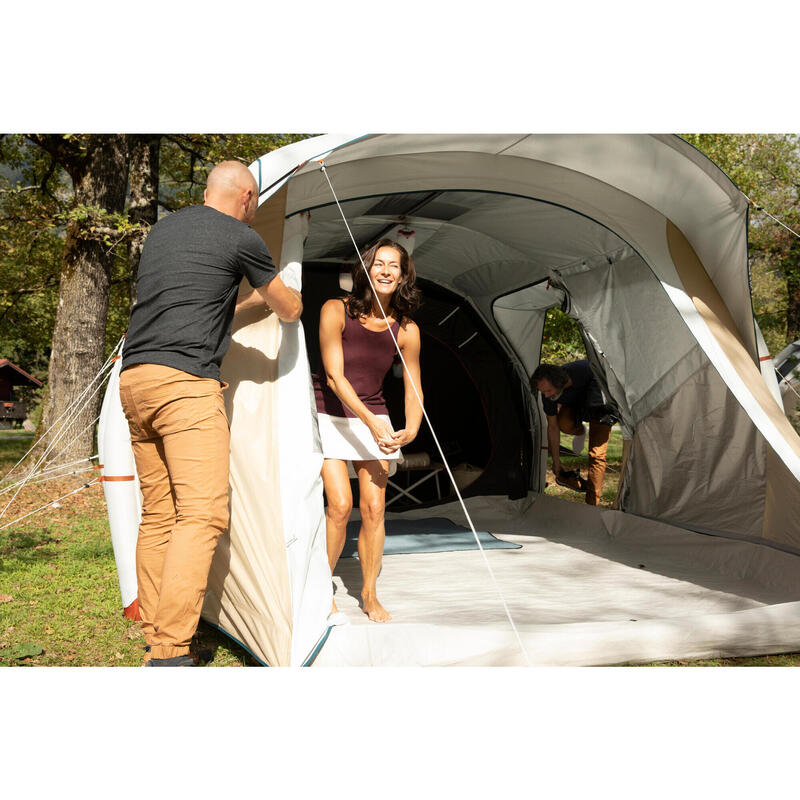 Inflatable Family Camping Tent - Air Seconds 6.3 F&B - 6 People - 3 Bedrooms