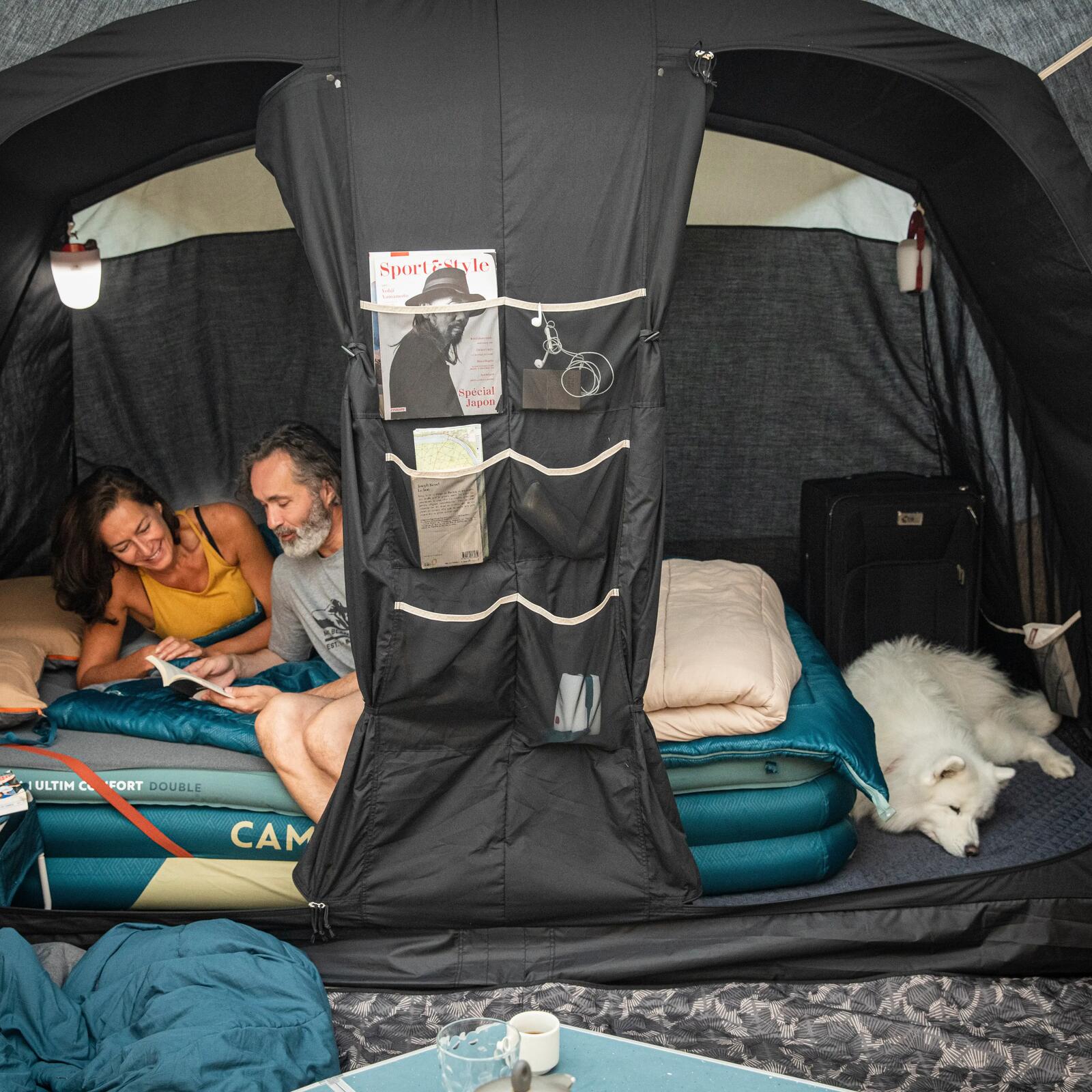 Inflatable Camping Bed Base Camp Bed Air 70 cm 1 Person Decathlon