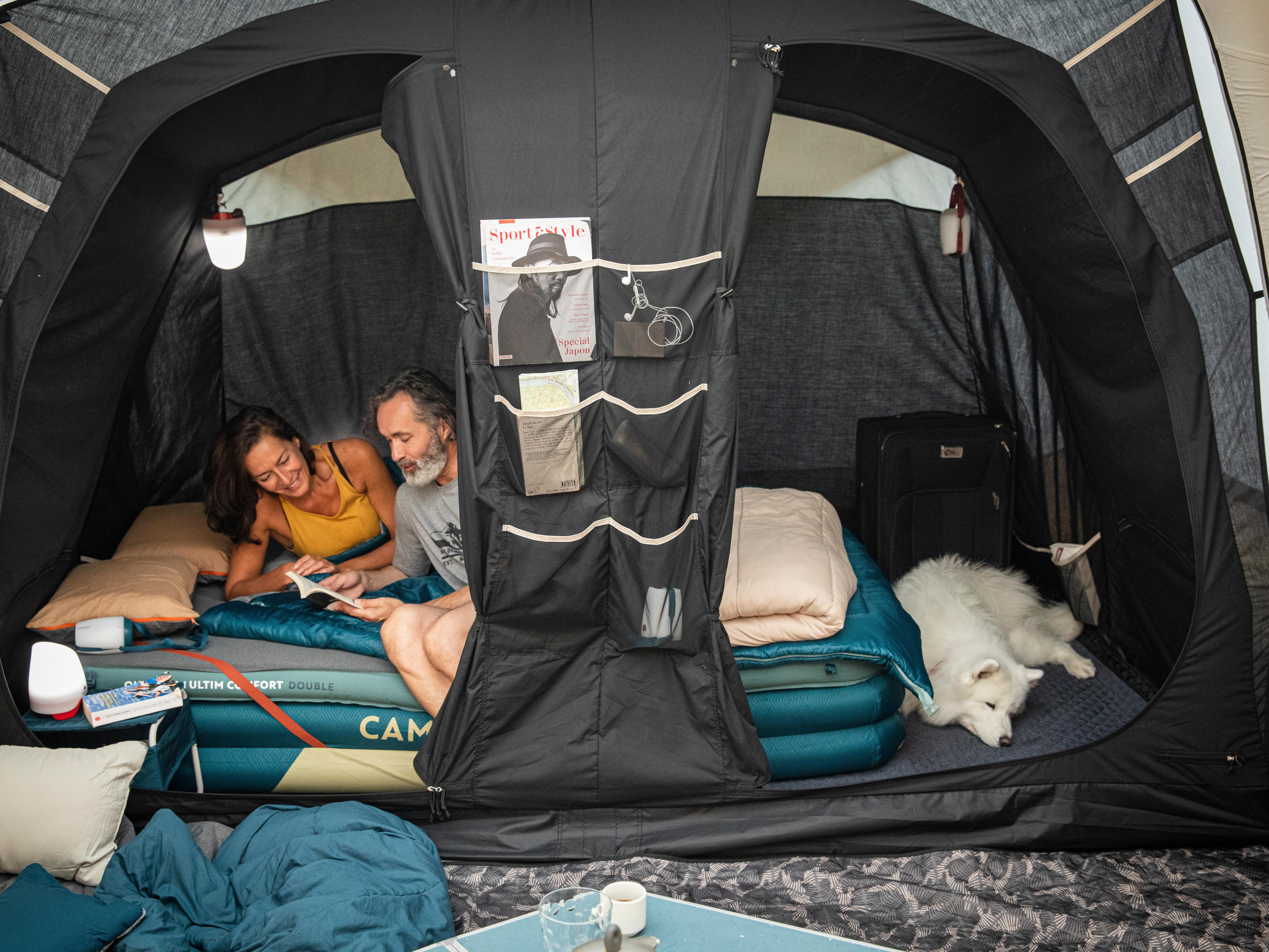 Lit de camp pour une personne, tente de camping pliable avec