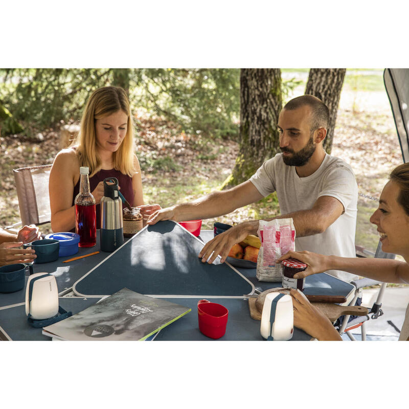 Zeshoekige campingtafel voor zes personen Tepee