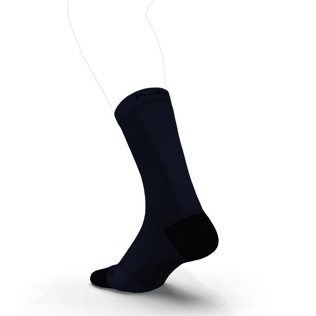 Laufsocken wadenlang Kiprun dick marineblau