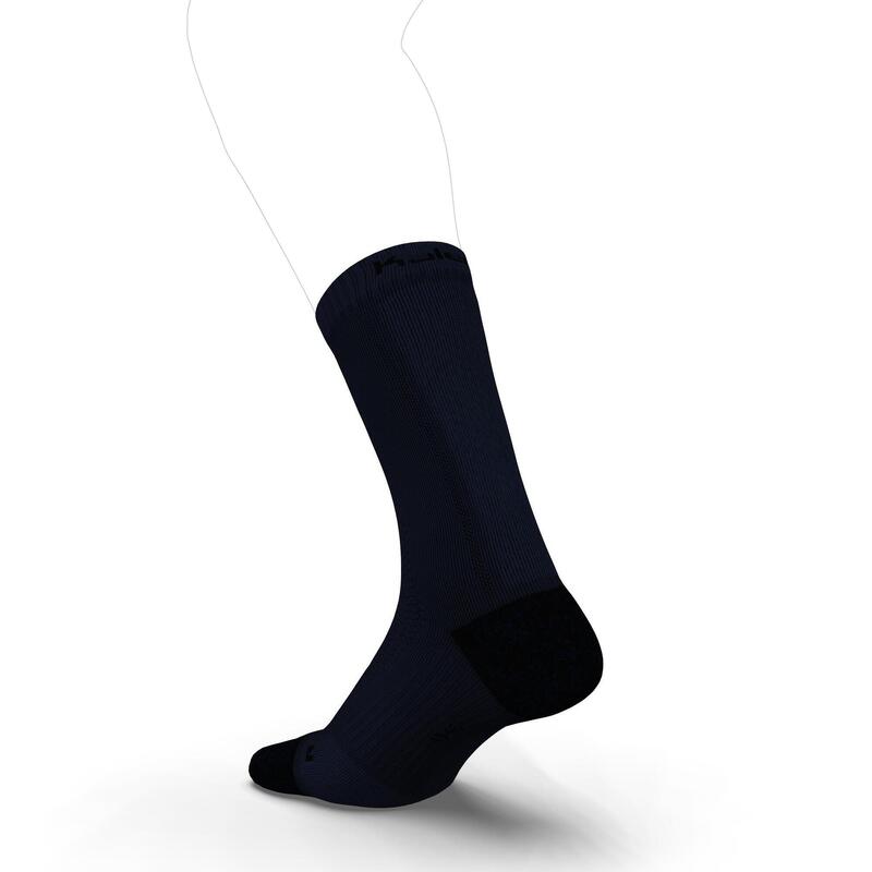 CHAUSSETTES DE RUNNING SOUS MOLLET ÉPAISSES KIPRUN MARINES