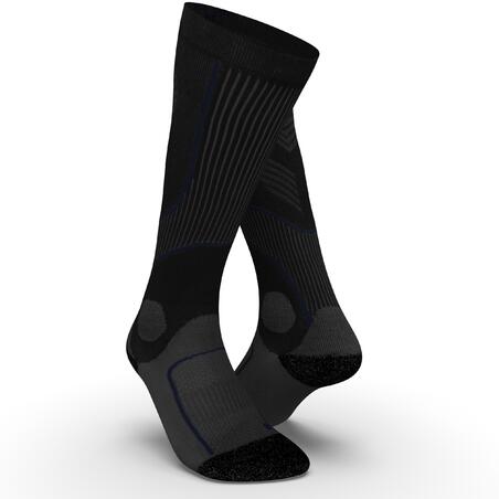 Компресійні шкарпетки RUN900 для бігу чорні