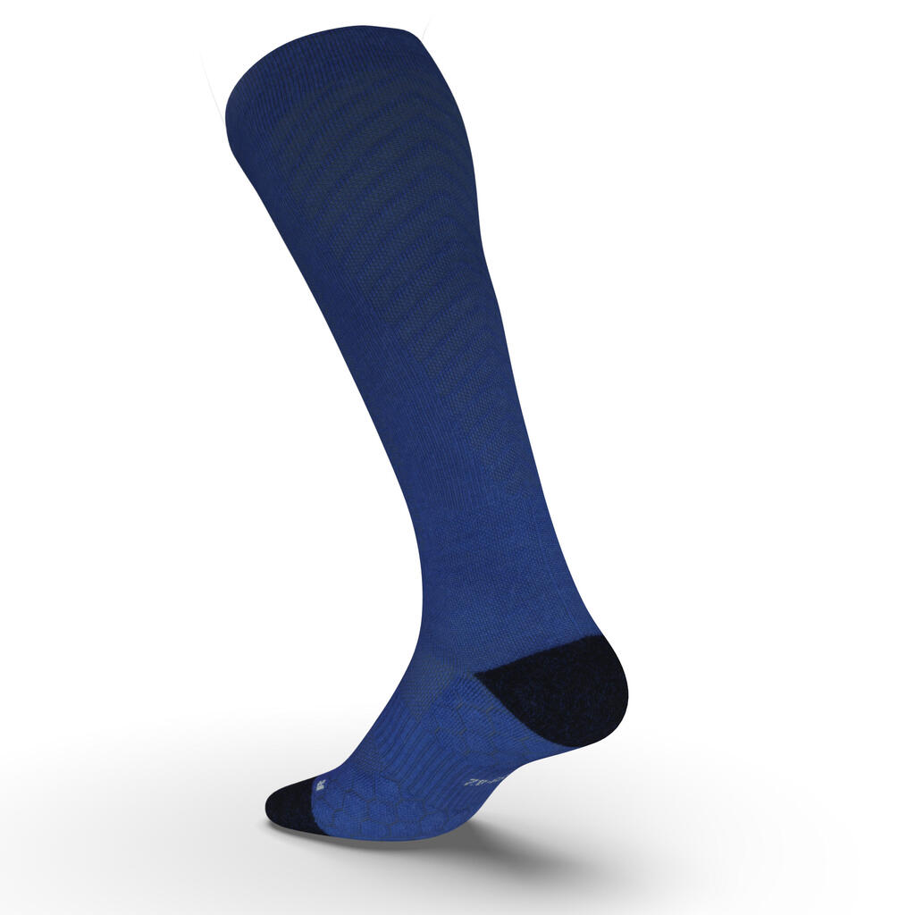 Running high socks run 900 merino wool - blue