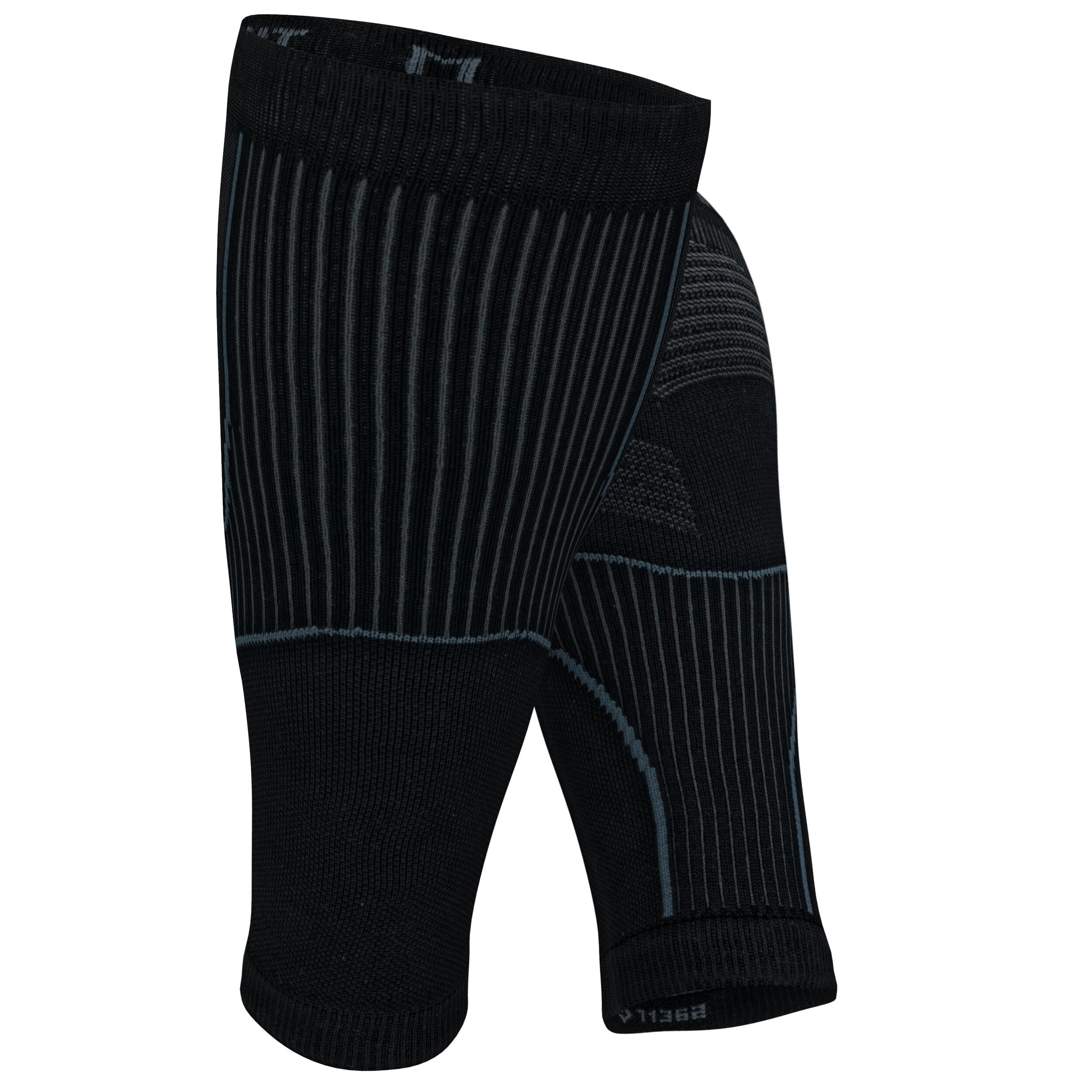 RUNNING COMPRESSION SLEEVES - BLACK 3/6
