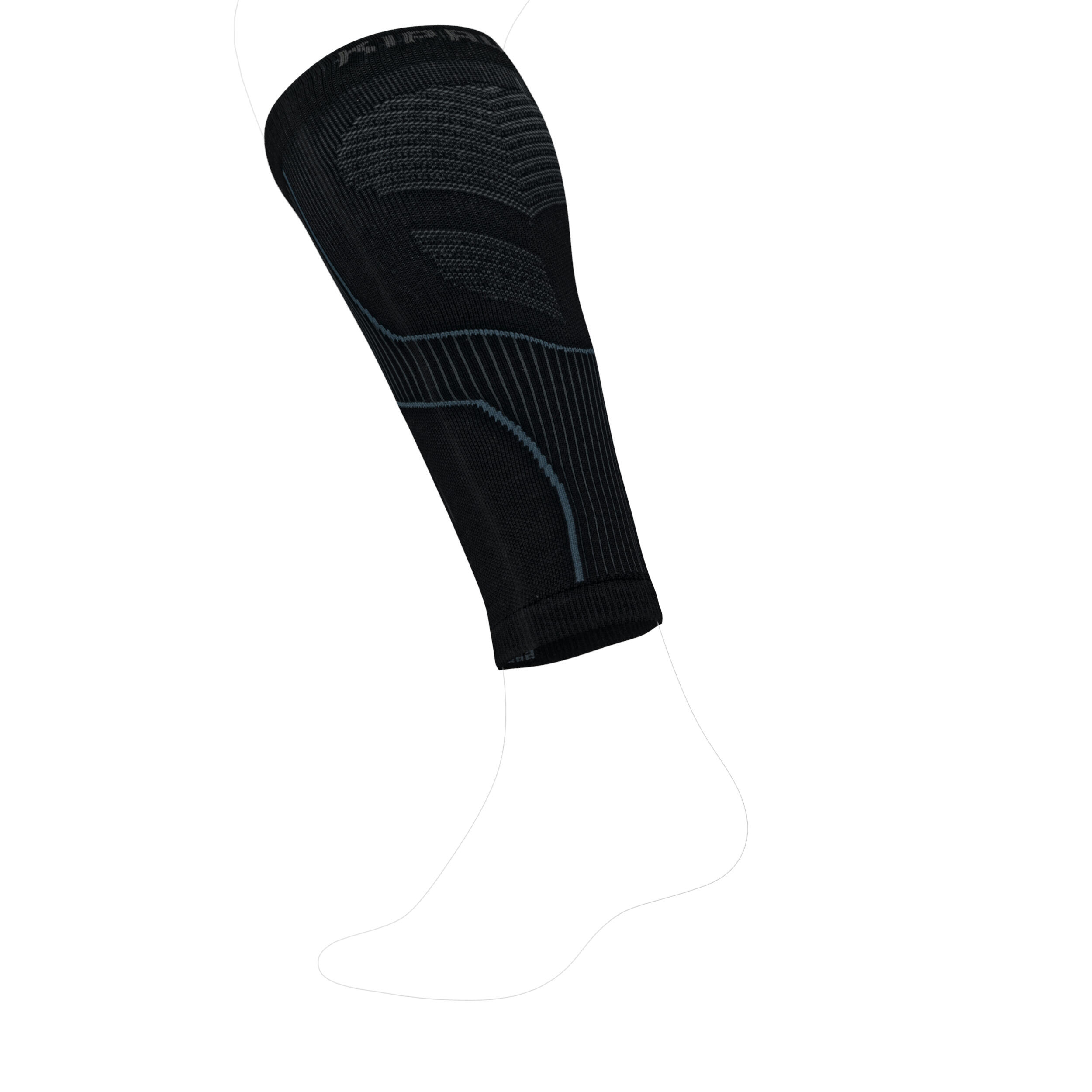 

Running Compression Sleeves - Black -  By KIPRUN | Decathlon
