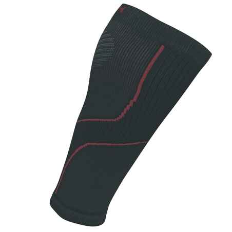 COMPRESSION RUNNING SLEEVES - GREY/PINK