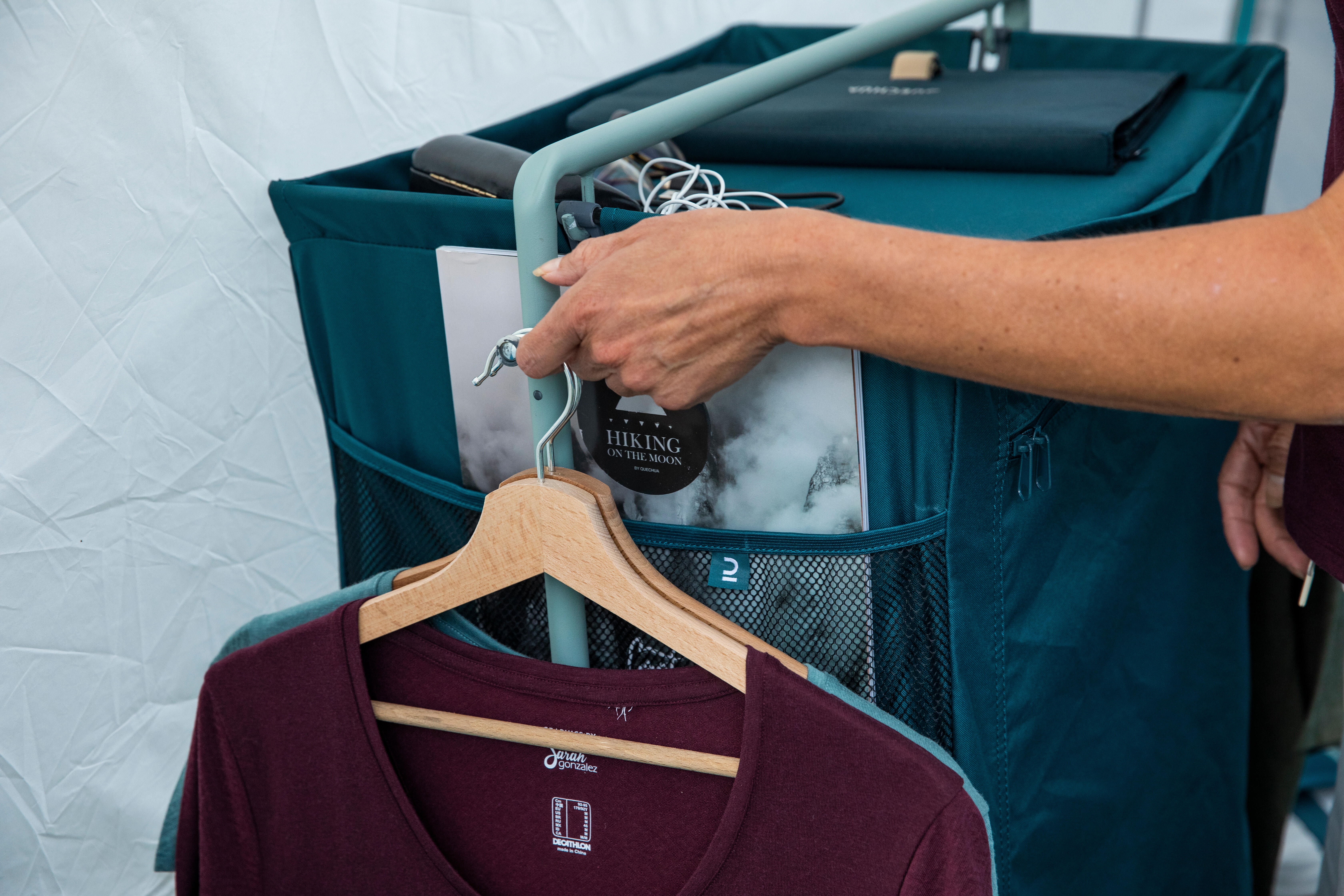 Folding Compact Camping Wardrobe - QUECHUA