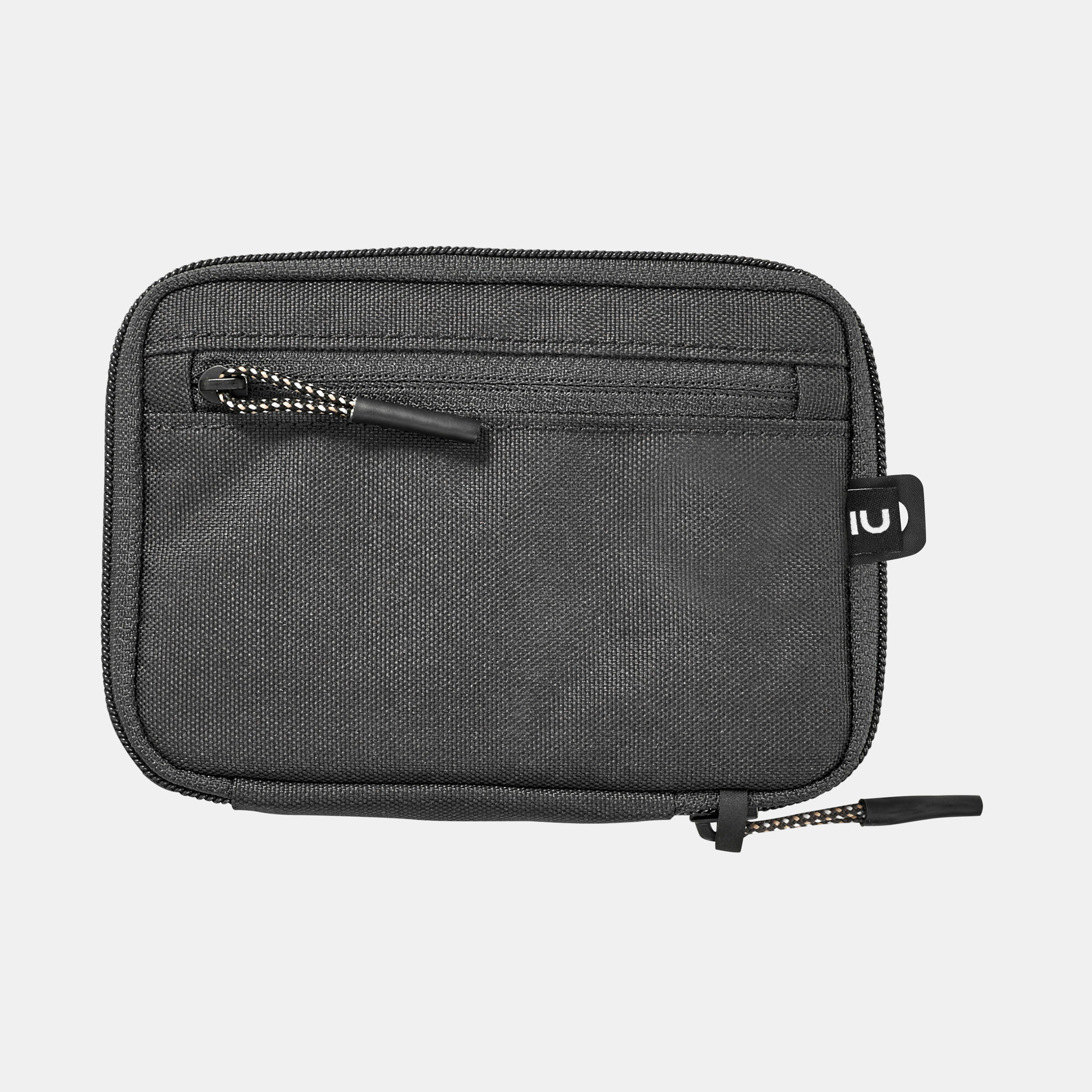 Travel Organiser Wallet Black Grey