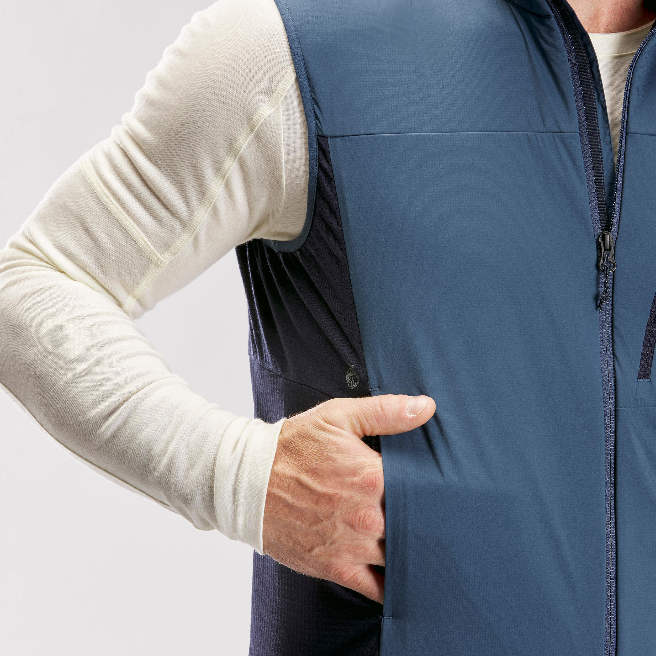 Gilet Course Gilet Cyclisme Homme MODRYER - Imperméable Coupe-vent Sans Manches - Léger Et Respirant Gilet Randonnée Vélo