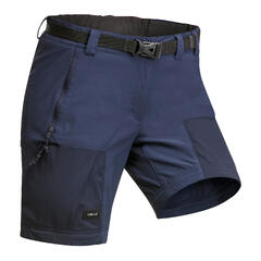 Kadın Modüler Outdoor Trekking Pantolonu - Mavi - MT500_4