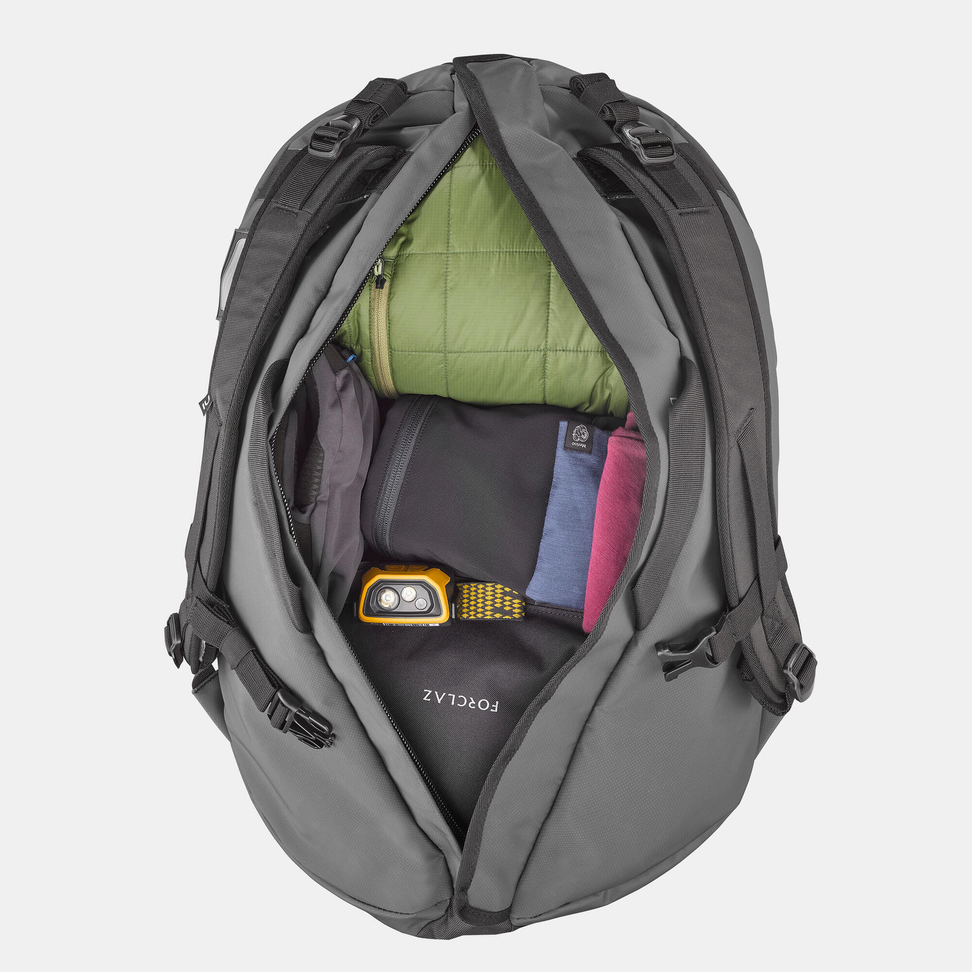 Borsone viaggio TREK100 BASIC 50 litri FORCLAZ DECATHLON