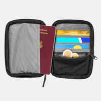 Reiseportemonnaie Organizer Backpacking Travel S schwarz 