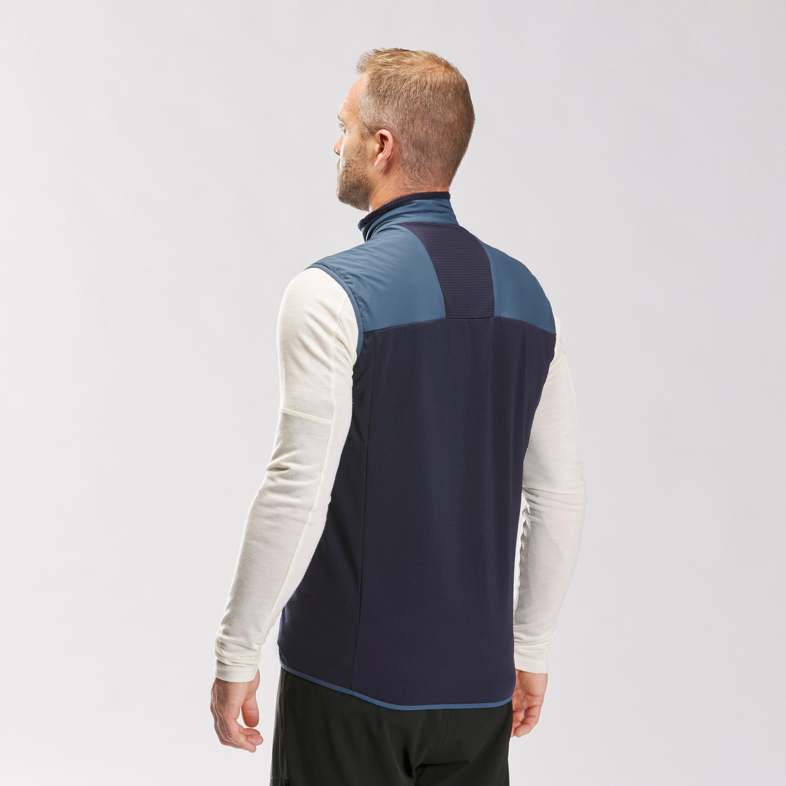 Gilet coupe vent de trek montagne - mt500 wind homme 4/10