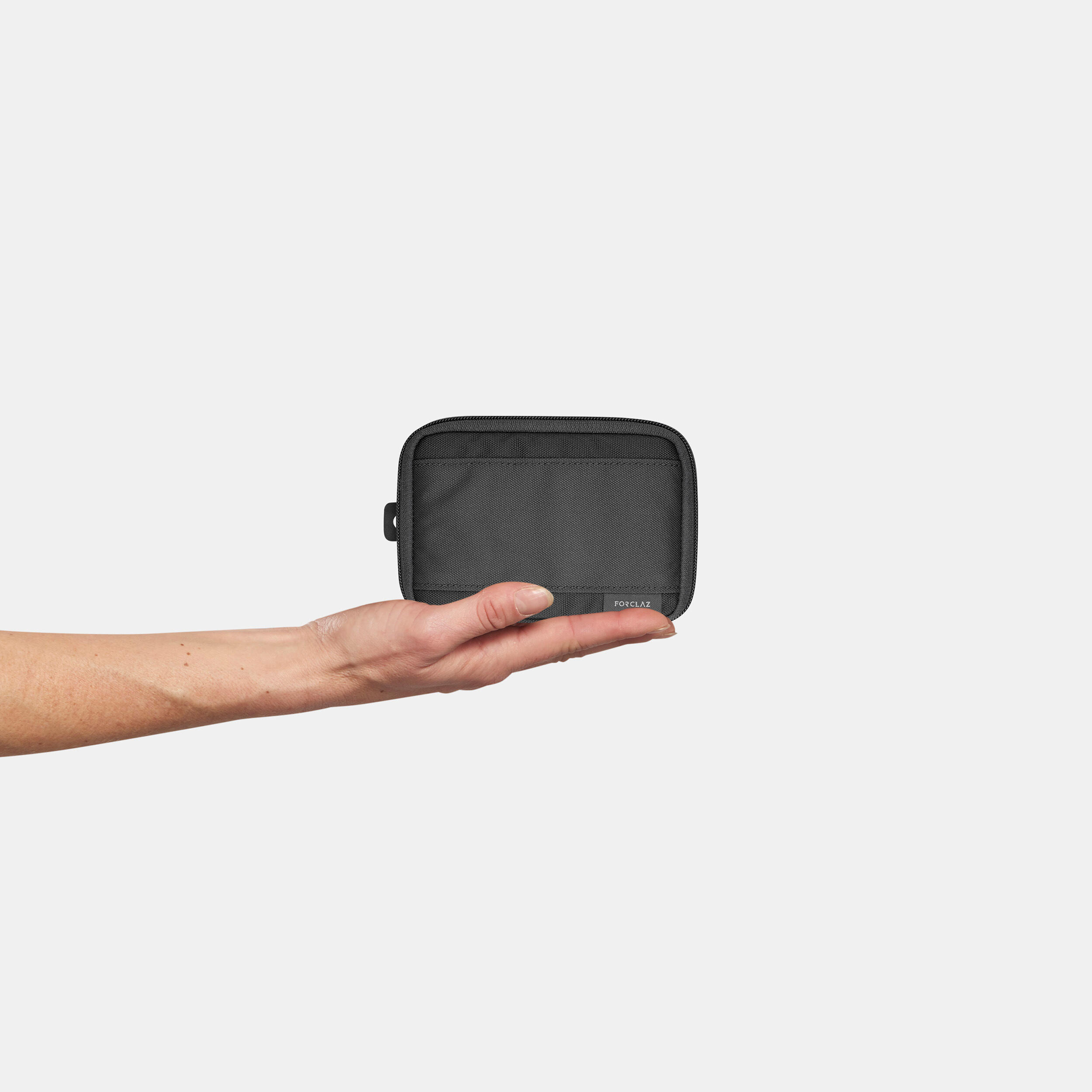 Travel Organiser Wallet Black Grey