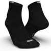 Носки для бега средней высоты 2 пары черные COMFORT MID Kiprun