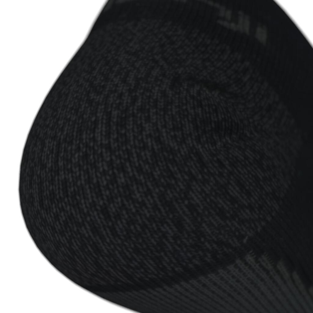 INVISIBLE THIN RUNNING SOCKS - BLACK