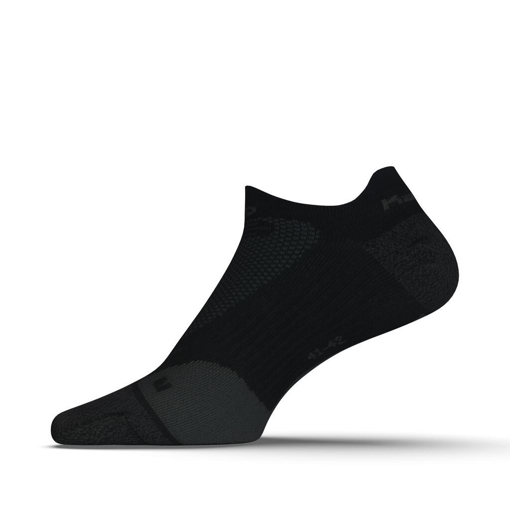 INVISIBLE THIN RUNNING SOCKS - BLACK