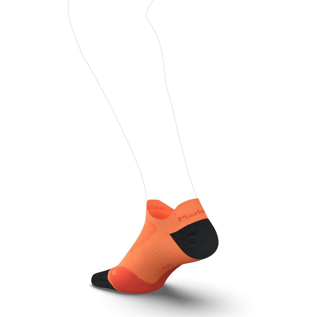 Dünne Laufsocken Kiprun orange