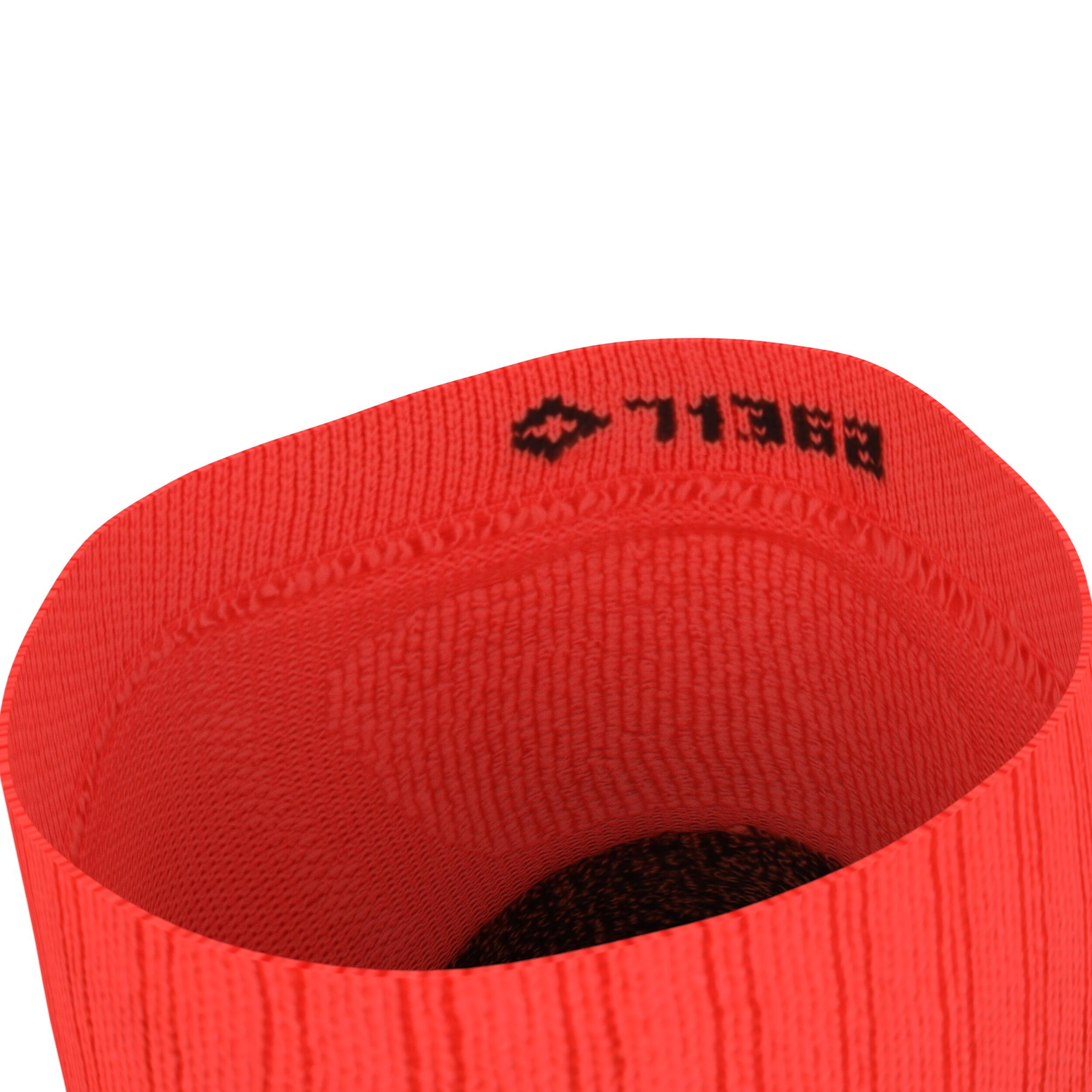 RUNNING MID-HEIGHT THICK SOCKS KIPRUN - CORAL 6/9
