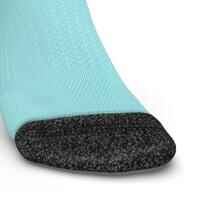 чорапи за бягане KIPRUN, дебели, къси, ментовозелени