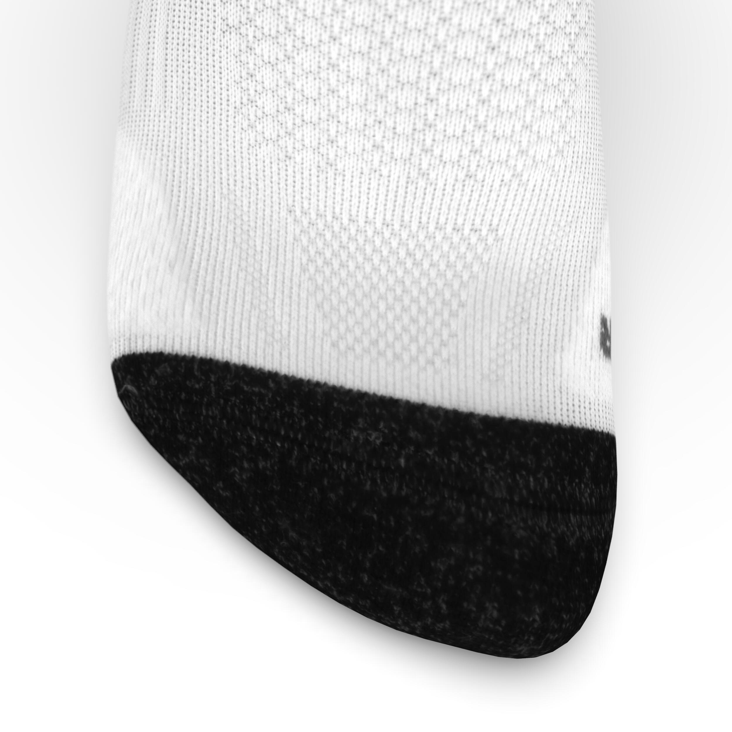 Laufsocken dick halbhoch Kiprun Mid weiß  9/10