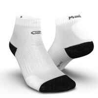 чорапи за бягане KIPRUN, дебели, къси, бели