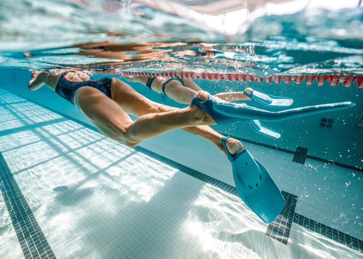 Comment se raffermir avec la natation