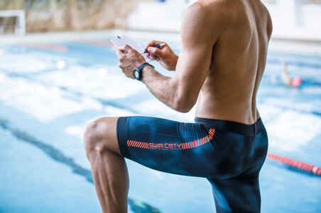 Swimming Jammer Fiti Black / Turquoise / Orange