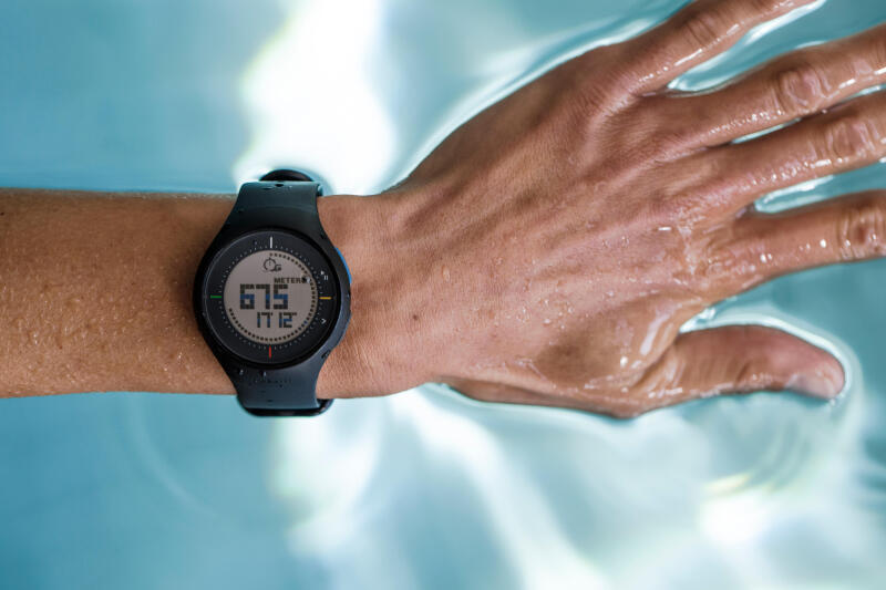 Zegarek pływacki Nabaiji SL500 dystans / długości / stoper