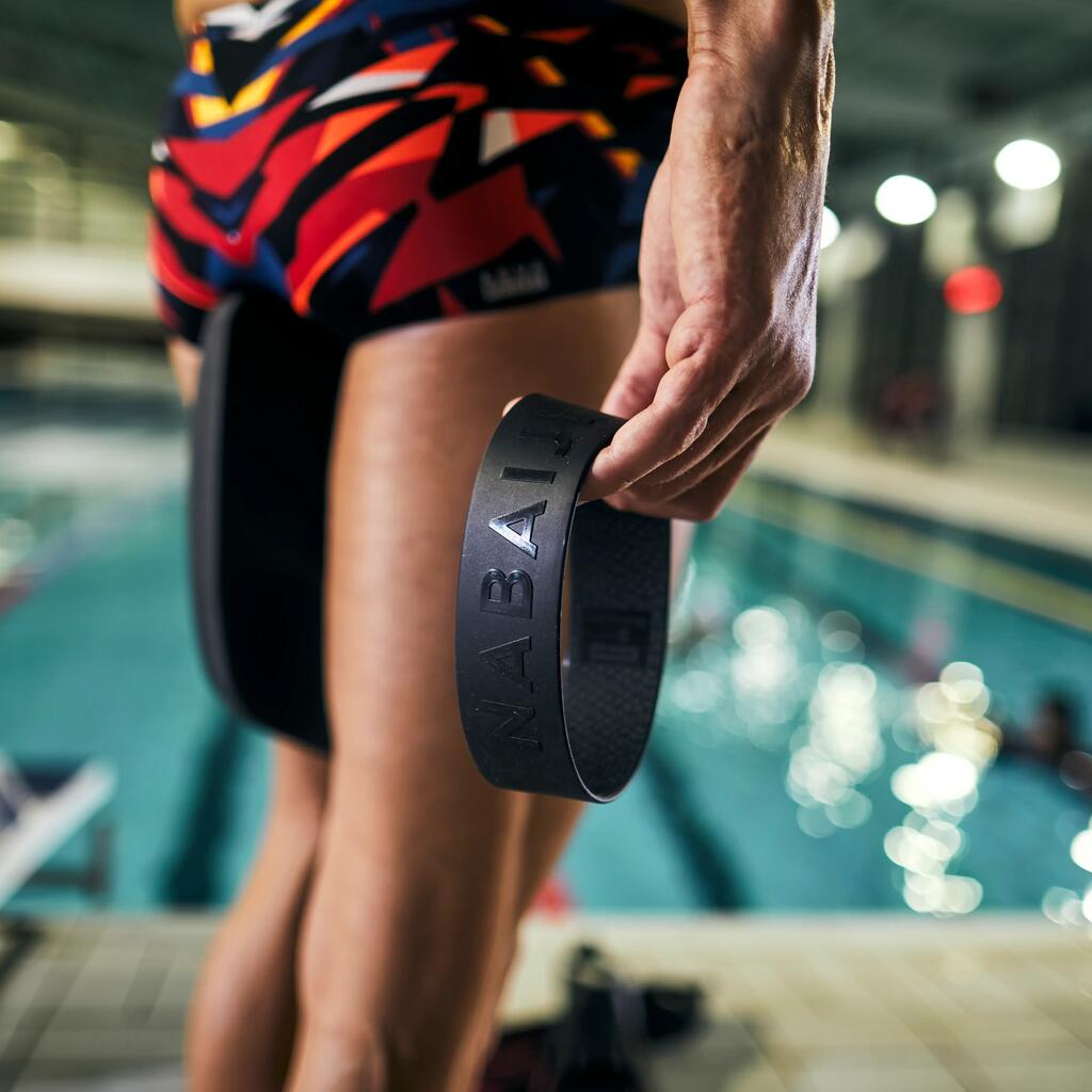 ELASTIQUE DE NATATION POUR CHEVILLES 900 NOIR